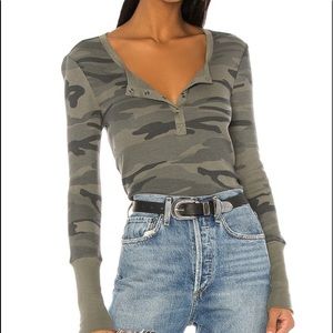 Splendid Camo Henley